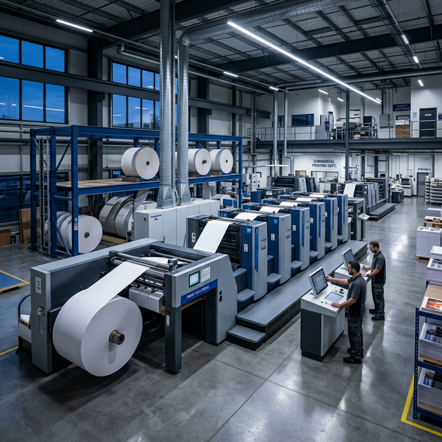 Professional printing facility